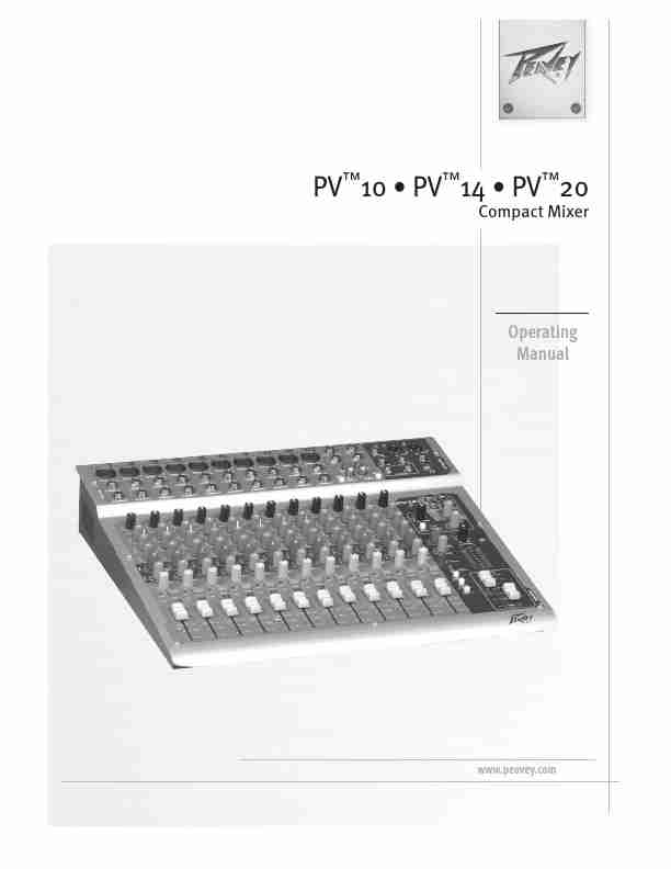 Peavey DJ Equipment PV20-page_pdf